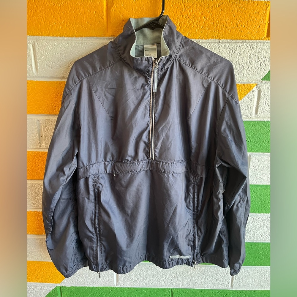 Nike Charcoal Windbreaker Jacket